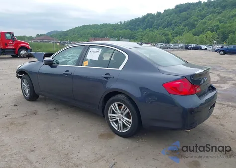 2010 Infiniti G37X из США, поврежденный, VIN JN1CV6ARXAM253533
